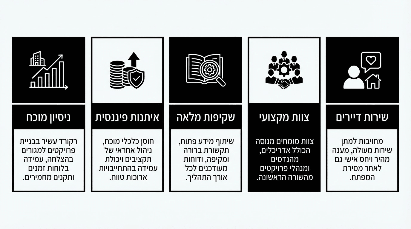 טעויות נפוצות בבחירת יזם לפינוי בינוי ואיך להימנע מהן