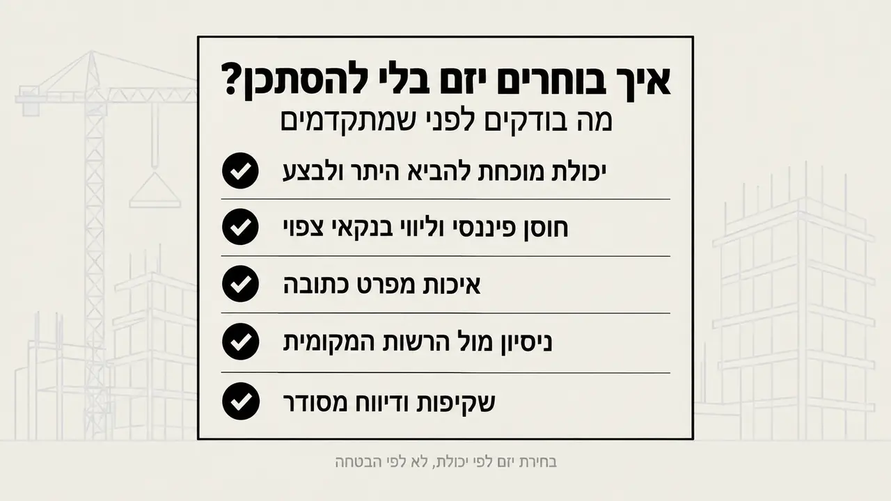 איך בוחרים יזם בלי להסתכן?