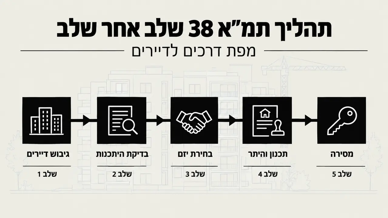 תהליך תמ״א 38 שלב אחר שלב